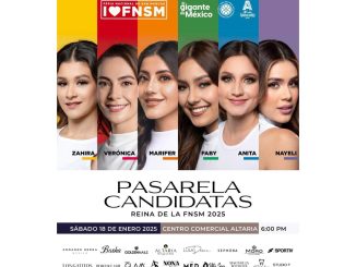Hoy es la segunda pasarela de las candidatas a reina de la FNSM2025