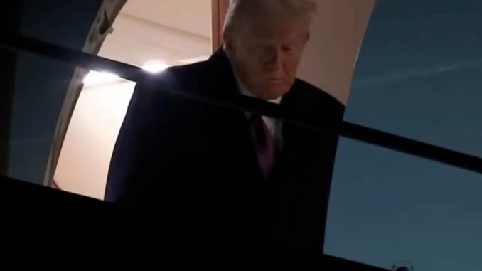 Trump llega a Washington D.C. para ceremonia de investidura