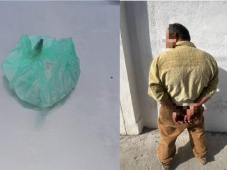 Policías de la SSPM de Aguascalientes detienen a una persona por delitos contra la salud