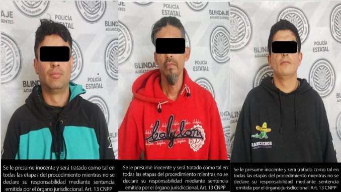 Detienen a tres personas señaladas por privación ilegal de la libertad