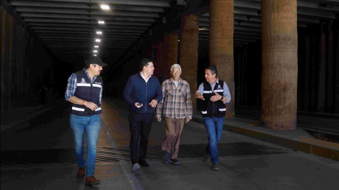 Llevó a cabo Municipio de Aguascalientes Mega Operativos de limpieza en pasos a desnivel