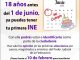 Jóvenes que cumplen 18 años antes del 1 de junio tienen hasta el 10 de febrero para tramitar su INE