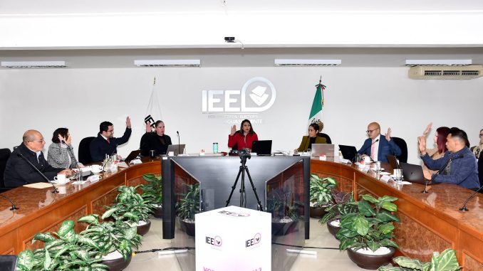 Aprueba IEE agenda electoral para proceso electoral de autoridades judiciales