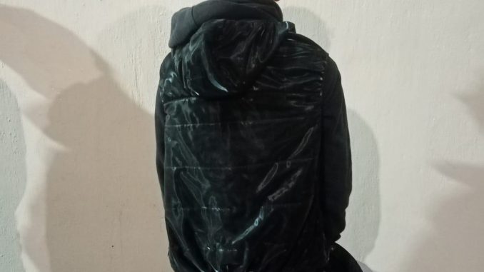 Policías Municipales de Aguascalientes continúan deteniendo a personas en poder de machetes, en esta ocasión fue detenido un sujeto en Norias de Paso Hondo