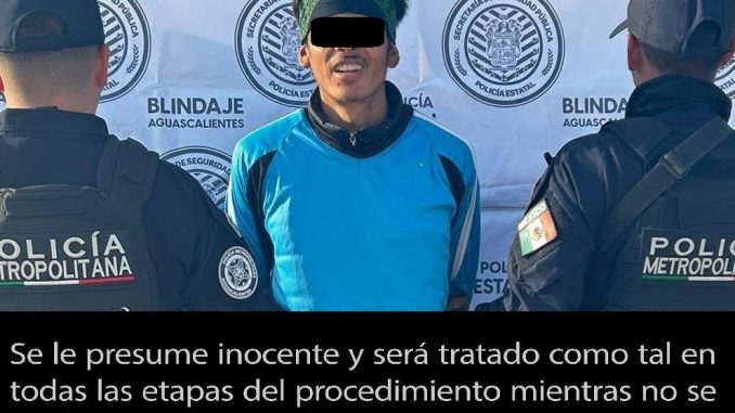 Policía Metropolitana detiene a sujeto señalado por violencia familiar