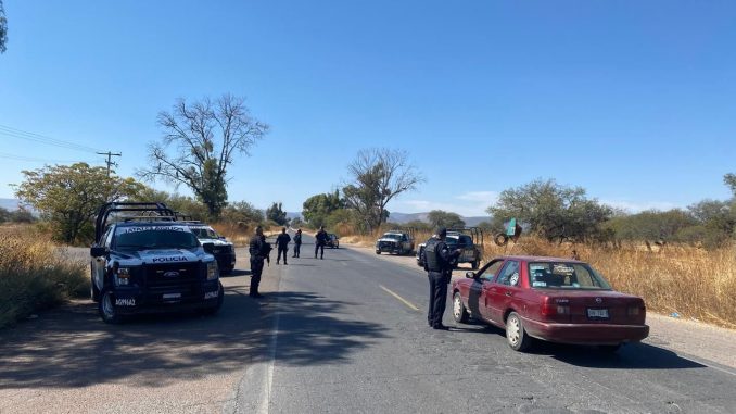 Refuerzan Operativo Blindaje en Cosío