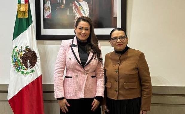 Gobernadora Tere Jiménez se reúne con la Licenciada Rosa Icela Rodríguez, Secretaria de Gobernación