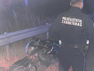 Aseguran motocicleta con alteraciones en su número de serie
