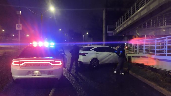 Policías Viales de Aguascalientes atendieron el reporte de accidente que se registró sobre Avenida Aguascalientes