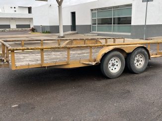 Aseguran remolque con alteraciones