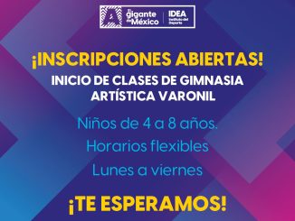 !Inscripciones Abiertas! Gimnasia Artística Varonil