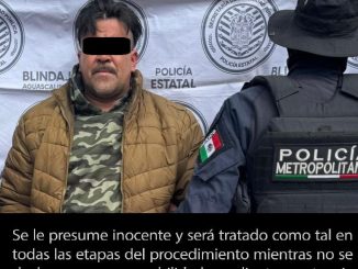 Detienen a sujeto con orden de aprehensión vigente