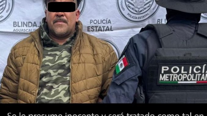 Detienen a sujeto con orden de aprehensión vigente