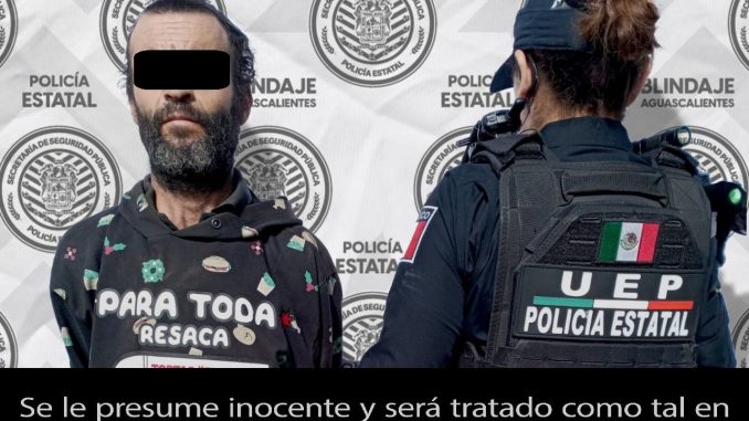Sujeto detenido en posesión de droga