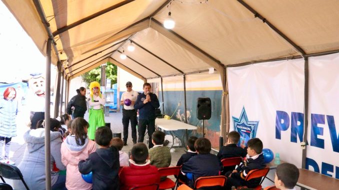 Participa la Secretaría de Seguridad Pública Municipal de Aguascalientes en la Feria Nacional de Rincón de Romos a través de la DPVD