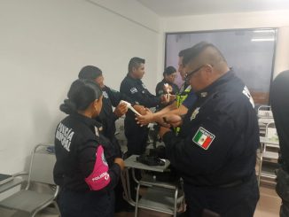 Imparten curso de control de hemorragias