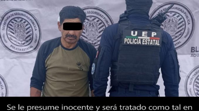 Aseguran a sujeto en posesión de droga