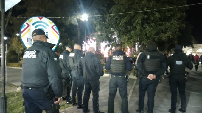 Continúa operativo de seguridad en la Feria Regional de Nuestra Señora de Belén.