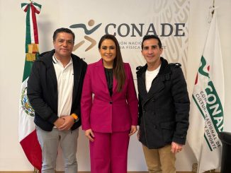 Reunión con Rommel Pacheco, Director de la Comisión Nacional de Cultura Física y Deporte de Gobierno Federal: Tere Jiménez