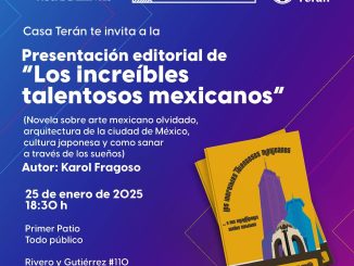 Presentación de editorial en Casa Terán