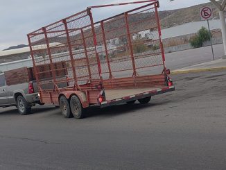Aseguran remolque con alteraciones en su número de serie