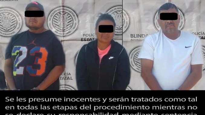 Detienen a tres personas en posesión de droga