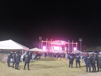 Continúa operativo de seguridad en la Feria Regional de Asientos