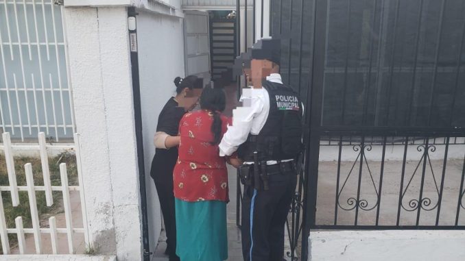 Elementos de la SSPM de Aguascalientes localizan y brindan protección a una persona de la tercera edad que se encontraba extraviada