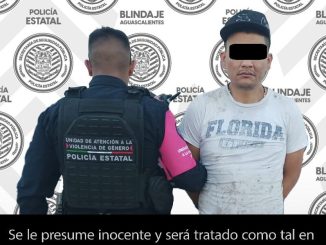 Sujeto detenido por violencia familiar y contar con una orden de aprehensión vigente