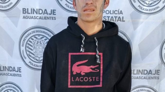 Sujeto detenido por posesión de droga