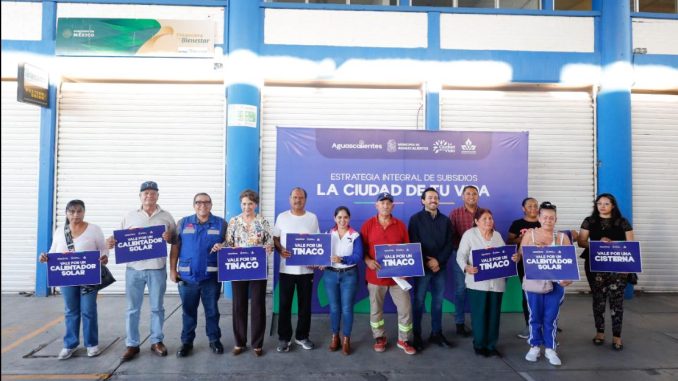 Refrenda Municipio de Aguascalientes Alianza con Congregación Mariana Trinitaria con entrega de insumos