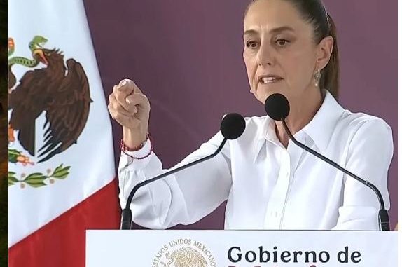 "No me falta valentía porque tengo un pueblo detrás de mí": Sheinbaum