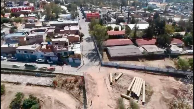 Reporta MIAA avance del 70 por ciento en rehabilitación de Colector Sanitario en la colonia Progreso