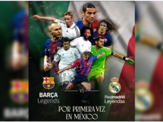 Habrá partido entre leyendas del Real Madrid y del FC Barcelona en México