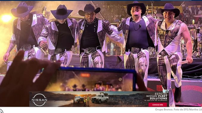 Bronco pide a nuevos artistas "letras bonitas" en vez de "dar pena"