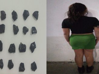 Elementos de la SSPM de Aguascalientes detienen a una presunta distribuidora de sustancias ilícitas
