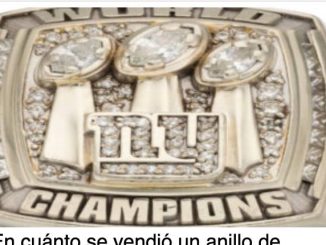 ¿En cuánto se vendió un anillo de campeón del Super Bowl XLII?