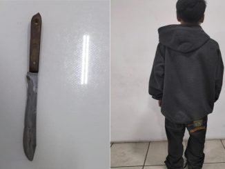 Policías Municipales de Aguascalientes detienen a un menor de edad por la portación de arma prohibida
