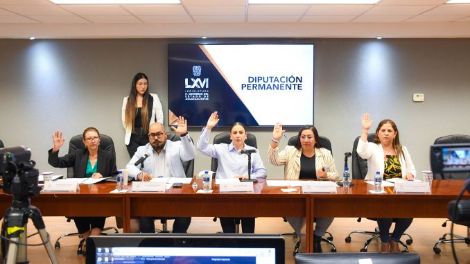 Congreso de Aguascalientes efectúo su Novena Sesión de la Diputación Permanente