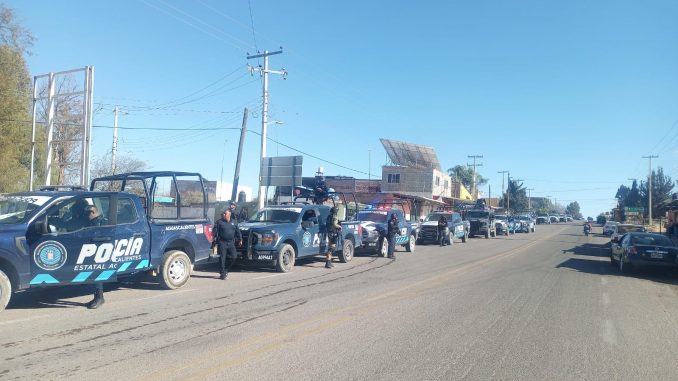 Se refuerza Operativo Blindaje en Asientos