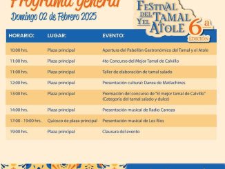 6𝘁𝗼 𝗙𝗲𝘀𝘁𝗶𝘃𝗮𝗹 𝗱𝗲𝗹 𝗧𝗮𝗺𝗮𝗹 𝘆 𝗲𝗹 𝗔𝘁𝗼𝗹𝗲 2025 en Calvillo