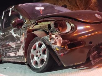 Policías Viales de Aguascalientes atendieron el reporte de accidente que se realizó sobre Boulevard Adolfo Ruiz Cortines