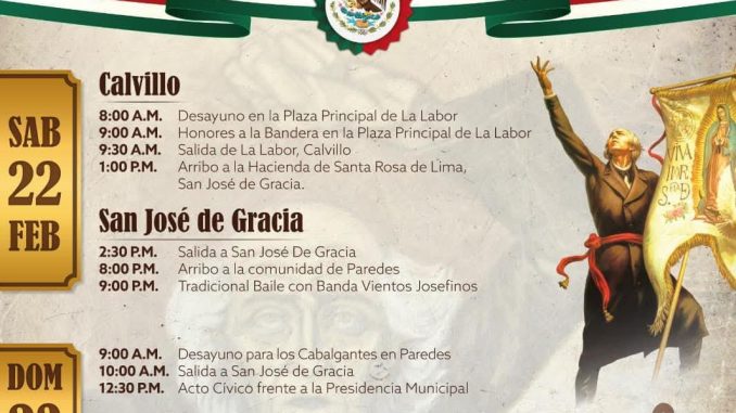 Calvillo se viste de gala con la Cabalgata Ruta de Independencia 2025