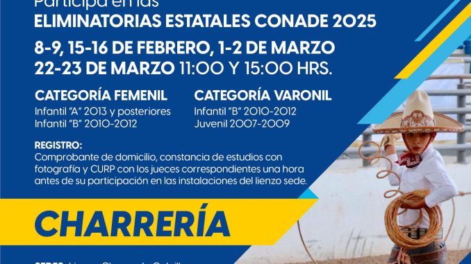 Ven a disfrutar de la Charrería en Calvillo