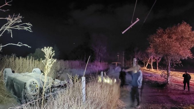 Atienden accidente de tránsito en El Llano