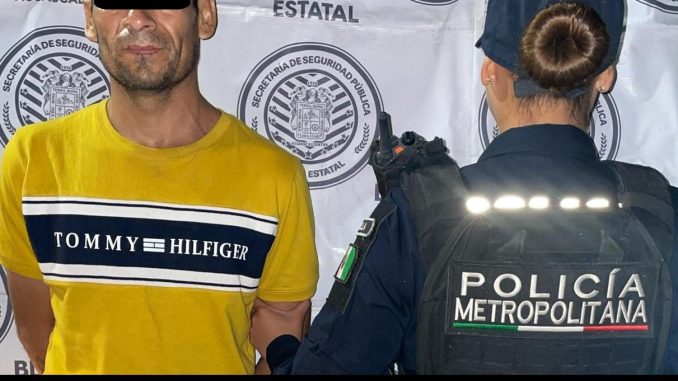 Detienen a sujeto por violencia familiar