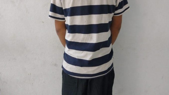 Luego de agredir a su pareja sentimental, por encontrarse en estado de intoxicación, persona es detenida por Elementos de la SSPM