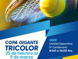Participa en la Copa Tricolor de Tenis del IDEA