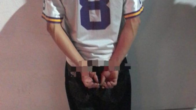 Policías Municipales de Aguascalientes detienen a una persona en VNSA por el probable delito de violencia de género