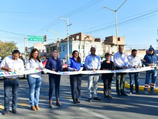 Entrega Gobernadora Tere Jiménez obras de rehabilitación en vialidades de Insurgentes y Pilar Blanco